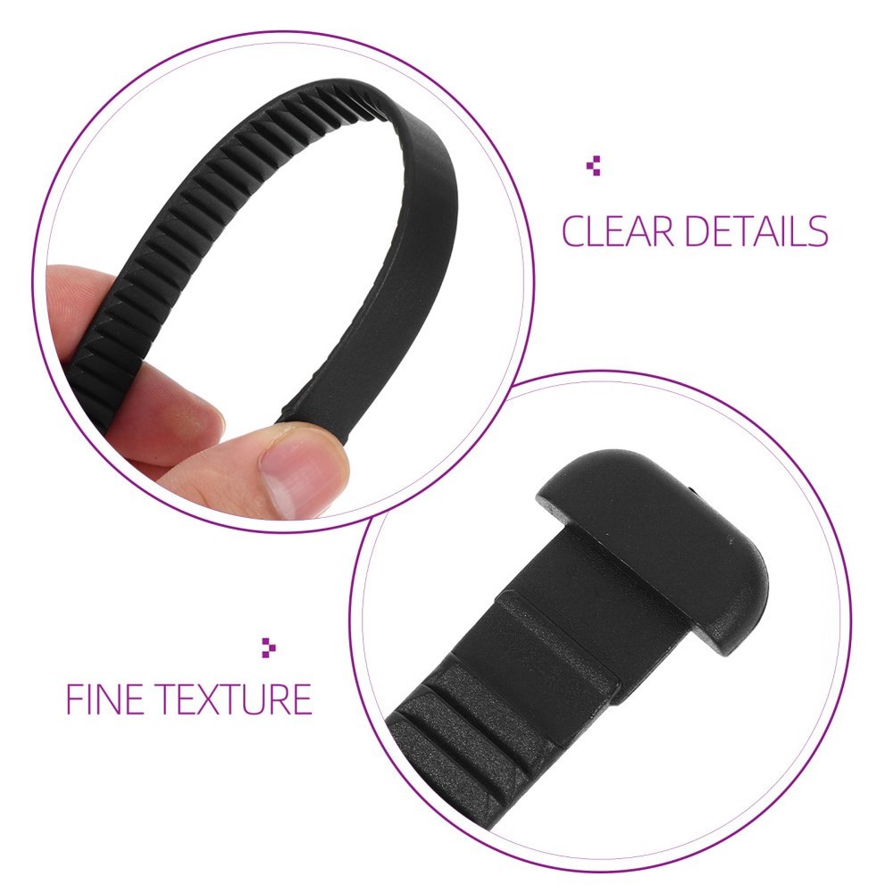 8 Pcs Strap for Cuff Buckle Replacement Instep Skates Black Support