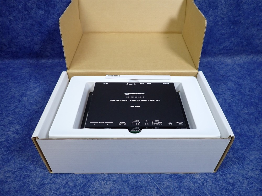 Crestron HD-RX-201-C-E DM Lite HDMI/CATx Receiver Room Controller HD Scaler (E32
