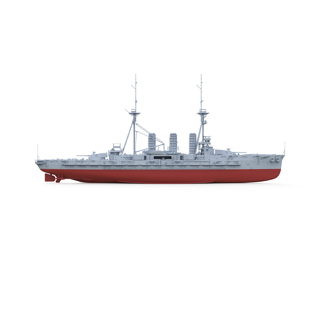 Model Kits 1/2000 IJN Kurama Battlecruiser