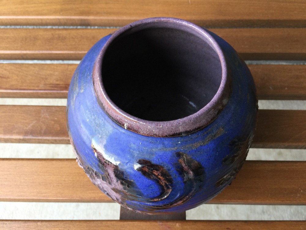 TERRIN LEVITT VASE BOWLS STUDIO POTTERY CERAMIC MID CENTURY MODERN EAMES ERA