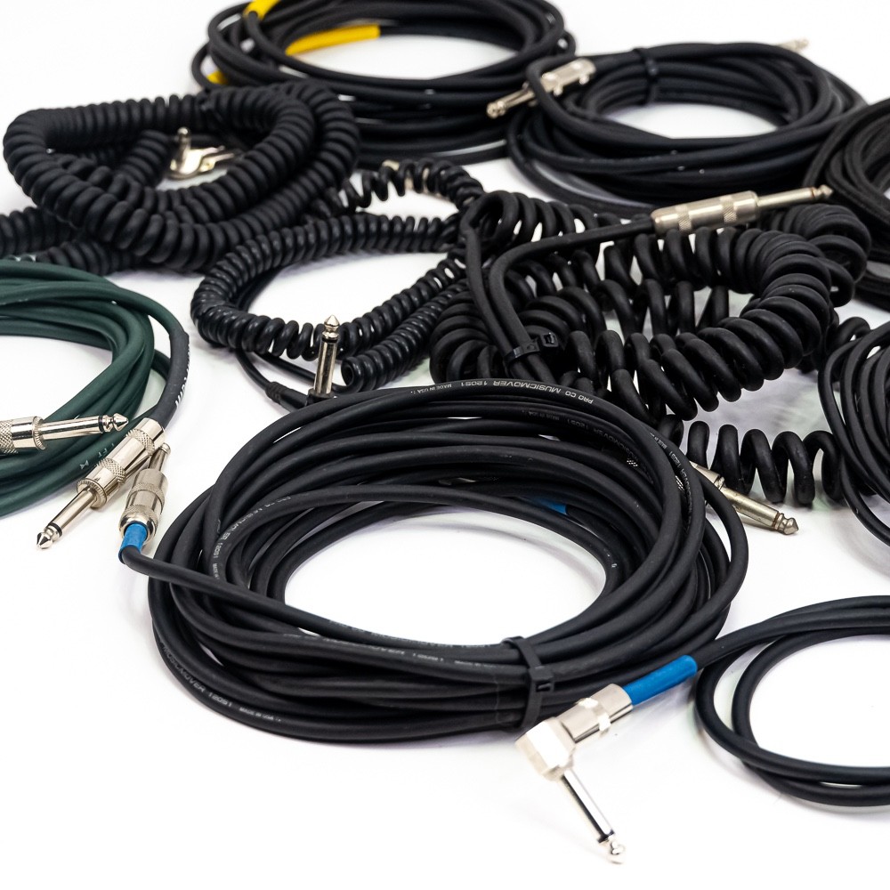 20-Pack Mix & Match Patch Cable Bundle – 1/4" TS, Longer Lengths