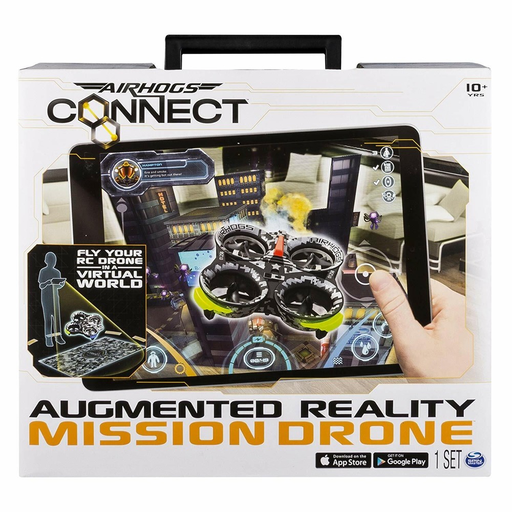 Air Hogs Drone Connect Augmented Reality Mission Drone New Open Box