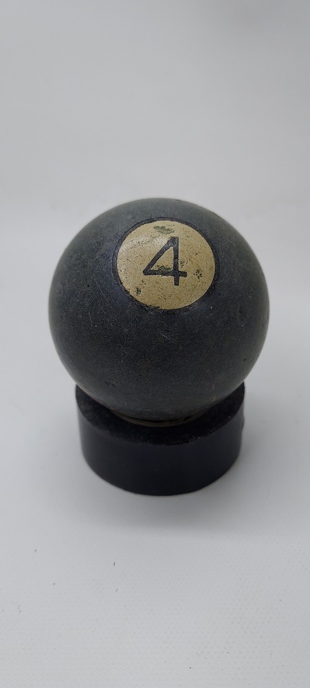 Vintage Billiard Pool Ball # 4