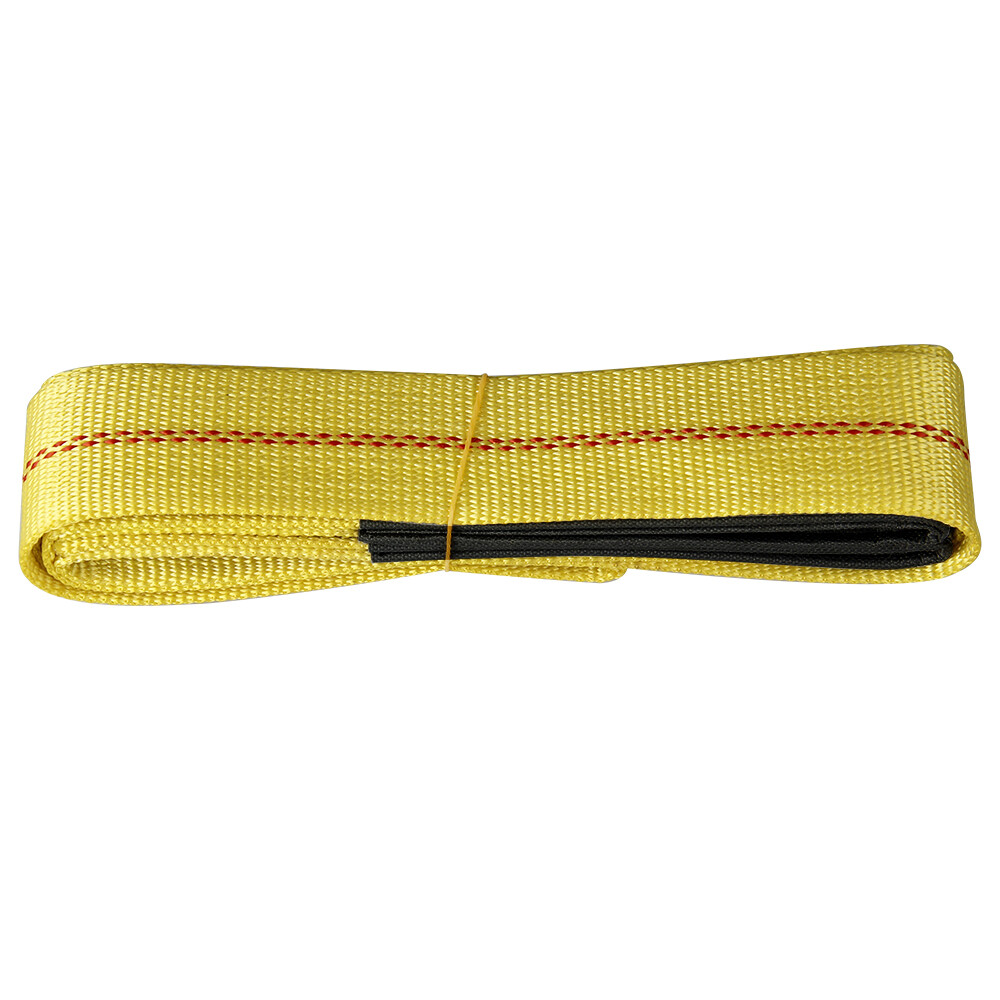 Heavy Duty 6' x 2" Nylon Flat Lifting Sling Strap Eye Polyester Webbing 9000LBS