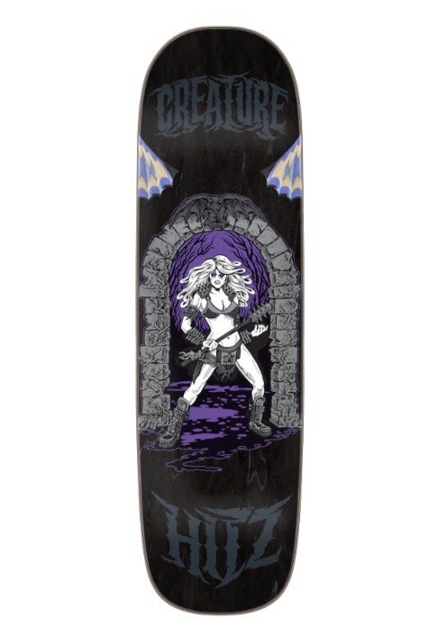 NEW 2024 SAM HITZ Signed Autographed CREATURE Battle Gate Pro Skateboard Deck
