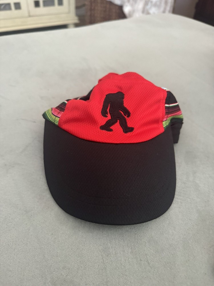 Headsweats 5 Panel Clip Back Hat Bigfoot Rainbow
