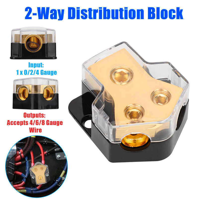 Connection Distribution Block Easy To Install Providing Excellent Conductivity