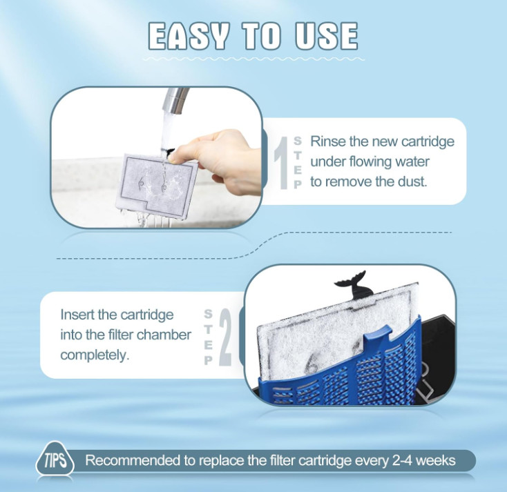 12 Pack Small Filter Cartridges Compatible with Aqueon QuietFlow Power Filter...