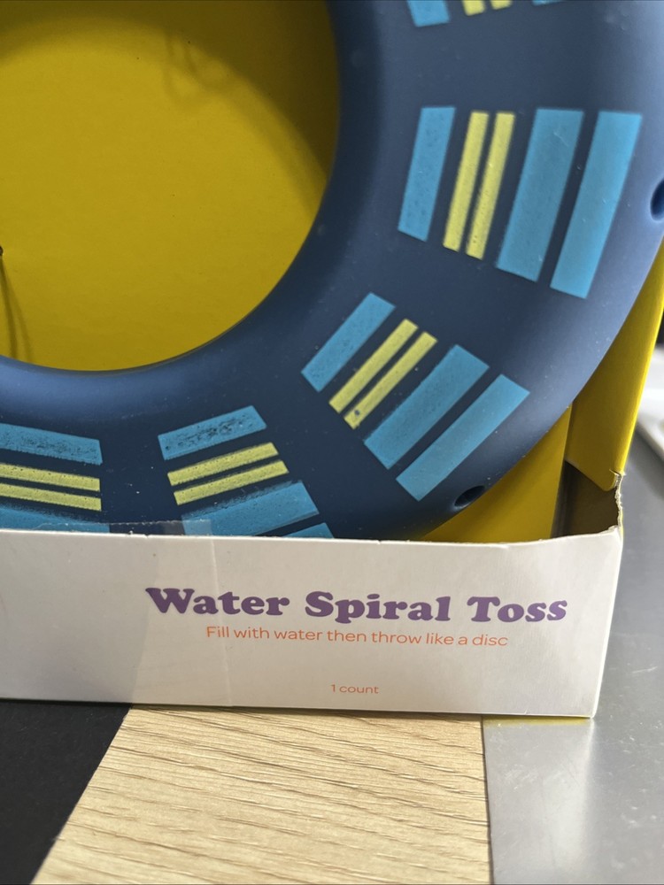 Water Spiral Toss Ring - Sun Squad™: PVC Material, Ages 5+