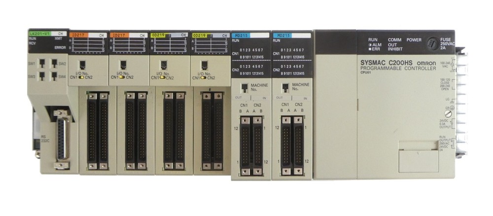 Omron Sysmac C200HS Programmable Logic Controller PLC Working Surplus