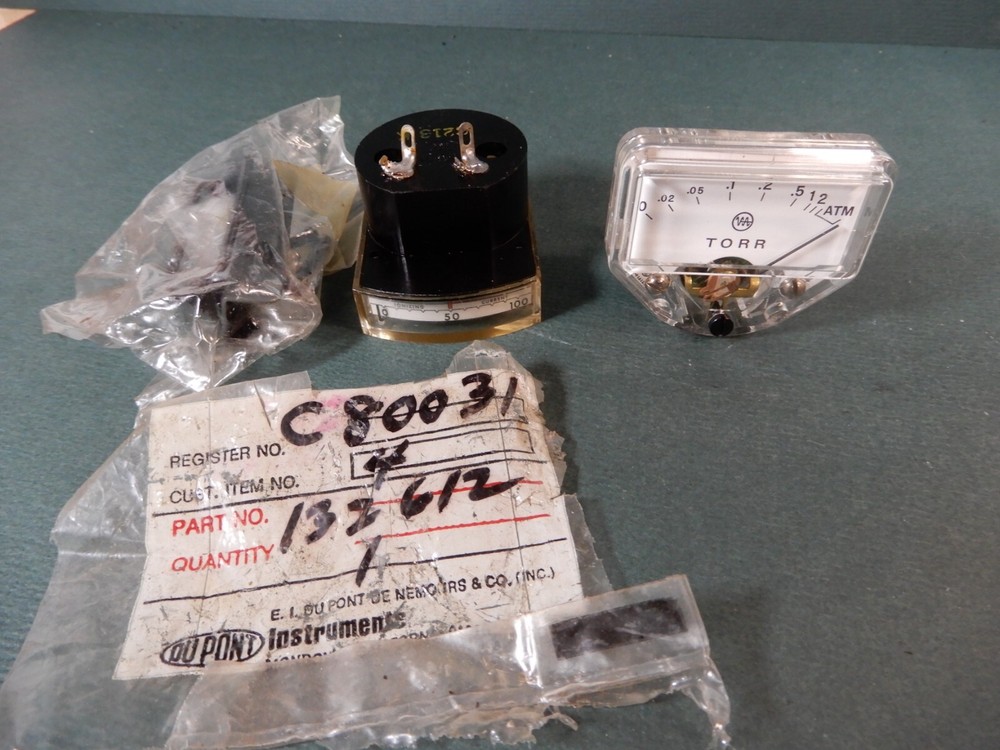 Varian TORR Panel Meter and Other Interesting Meter NOS