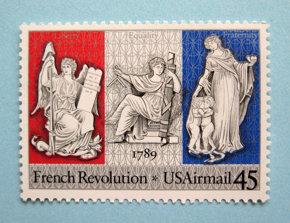 Sc # C120 ~ 45 cent French Revolution Issue