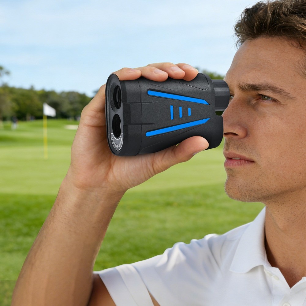 Laser Golf Rangefinder 6X Magnification 1200yd Range Slope Function for Golfing