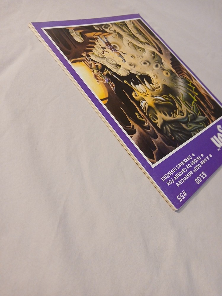 Vintage Dungeons And Dragons Dragon Magazine #55 Missing Insert Module