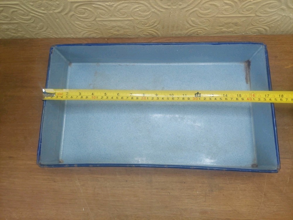 Vintage Enamel Photographic Development Tray