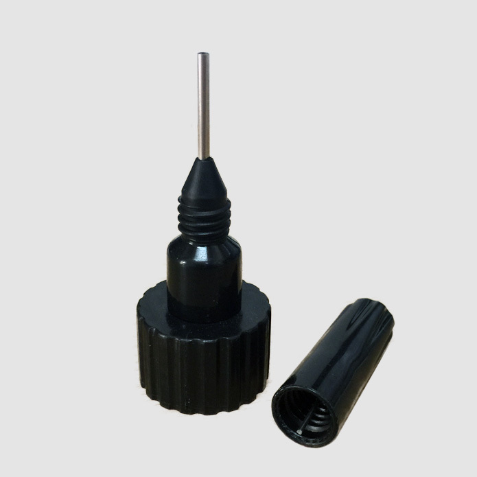 Solarez Fly-Tie Syringe-Cap Applicator w/ Metal Tips - 2oz