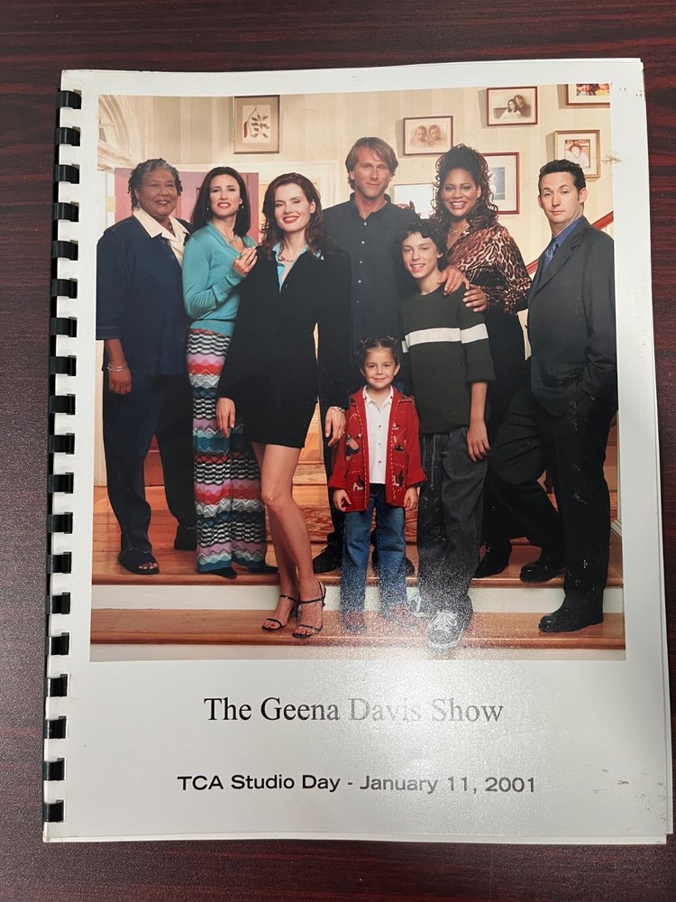 lost and found script and booklet The Geena Davis Show pilot