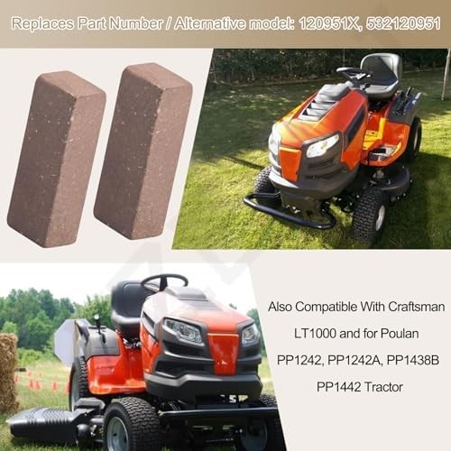 Replacement Lawn Mower Brake Pads