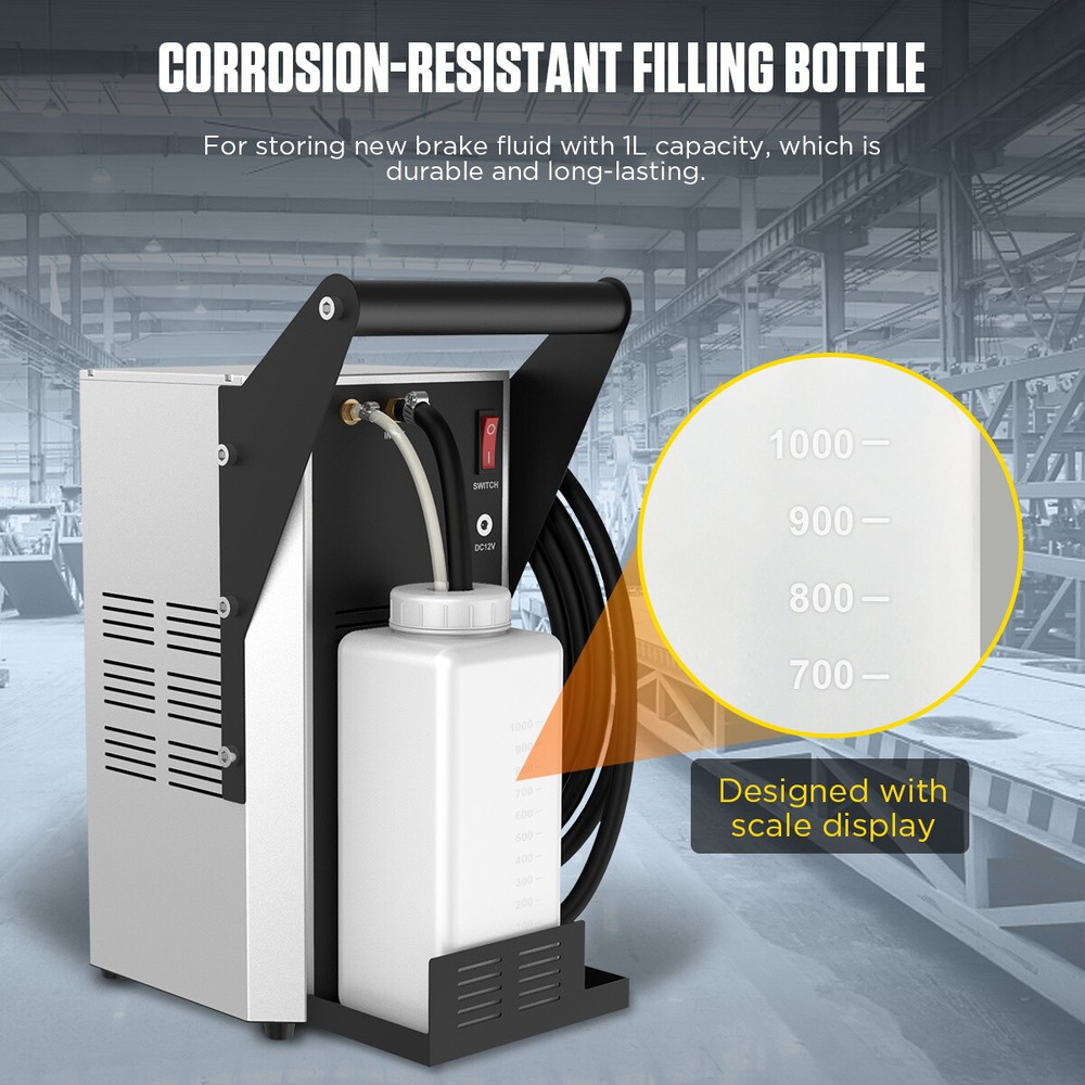 Automatic Brake Fluid Exchange Machine Auto Master Cylinder Brake Bleeder Kit