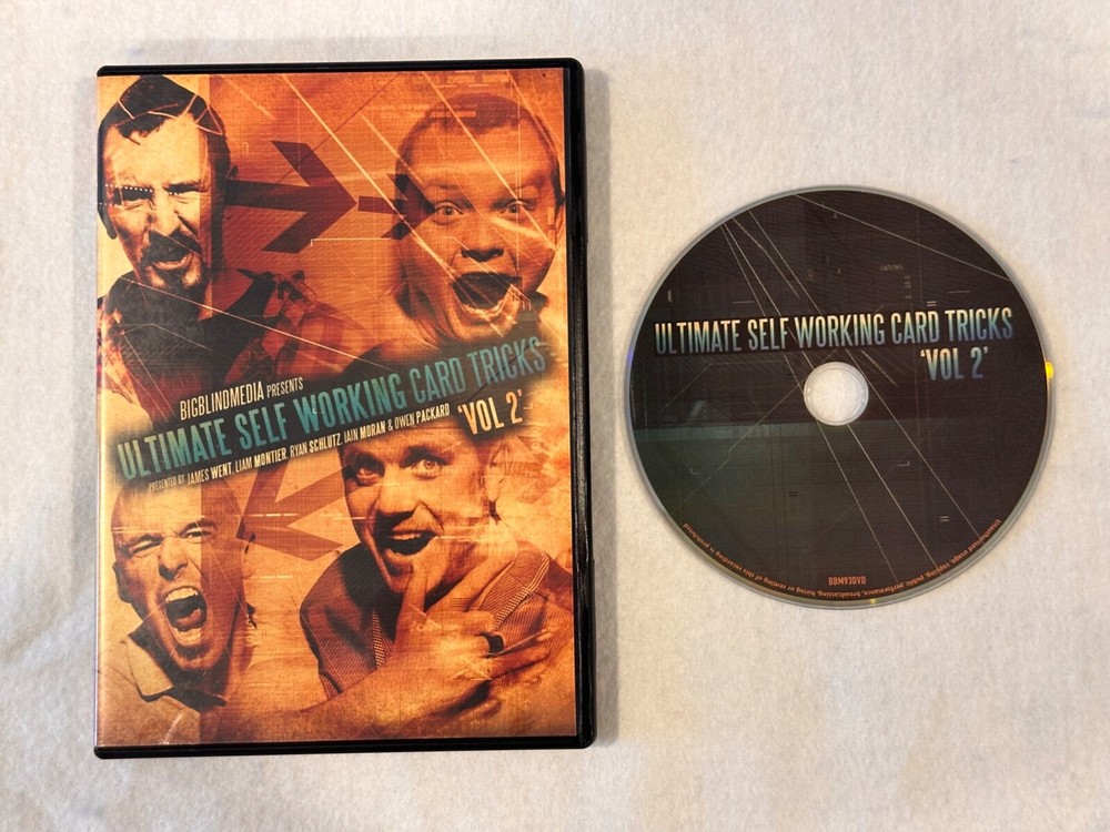 Ultimate Self Working Card Tricks Volume 2 by BigBlindMedia - Magic DVD