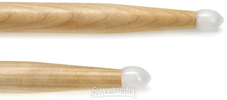 On-Stage Stands 5B Nylon Tip Maple Drumsticks