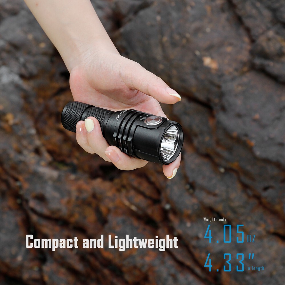 IMALENT MS03 Rechargeable 13000LM LED Flashlight Tactical Super Bright Torch