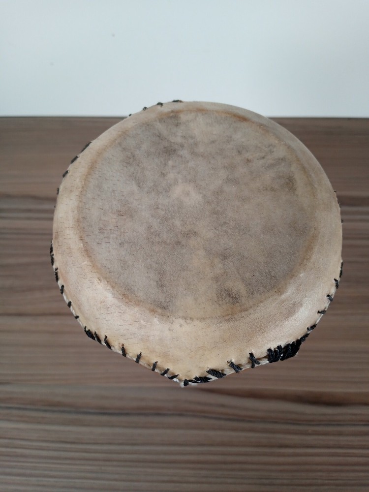 Traditional Handmade Djembe Bongo Drum 8.5" x 4"