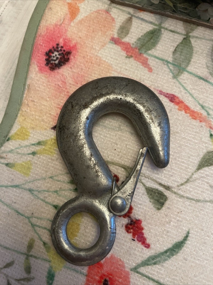 Metal Silver Grab Hook Used Industrial