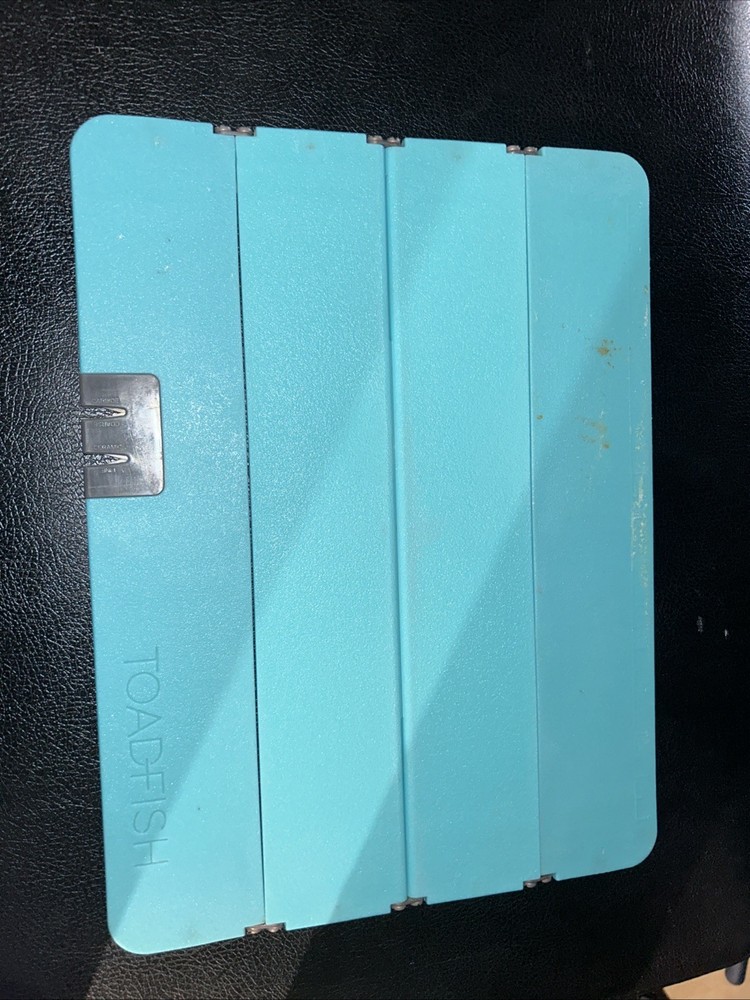 Toadfish Stowaway Folding Cutting Board with Built-In Knife Sharpener 12x16