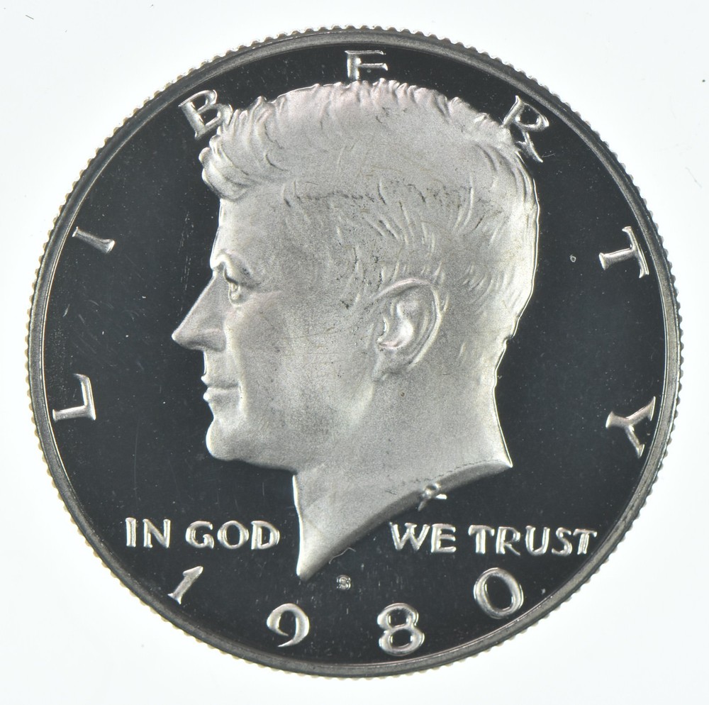 1980-S Kennedy Half Dollar CLAD Proof
