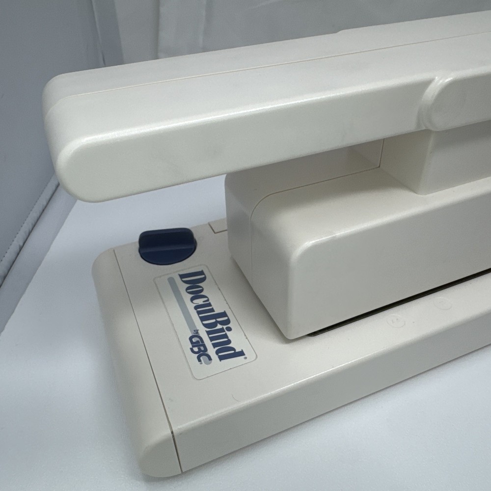 GBC DocuBind Punching and Binding System Machine Manual Press Excellent Cond.