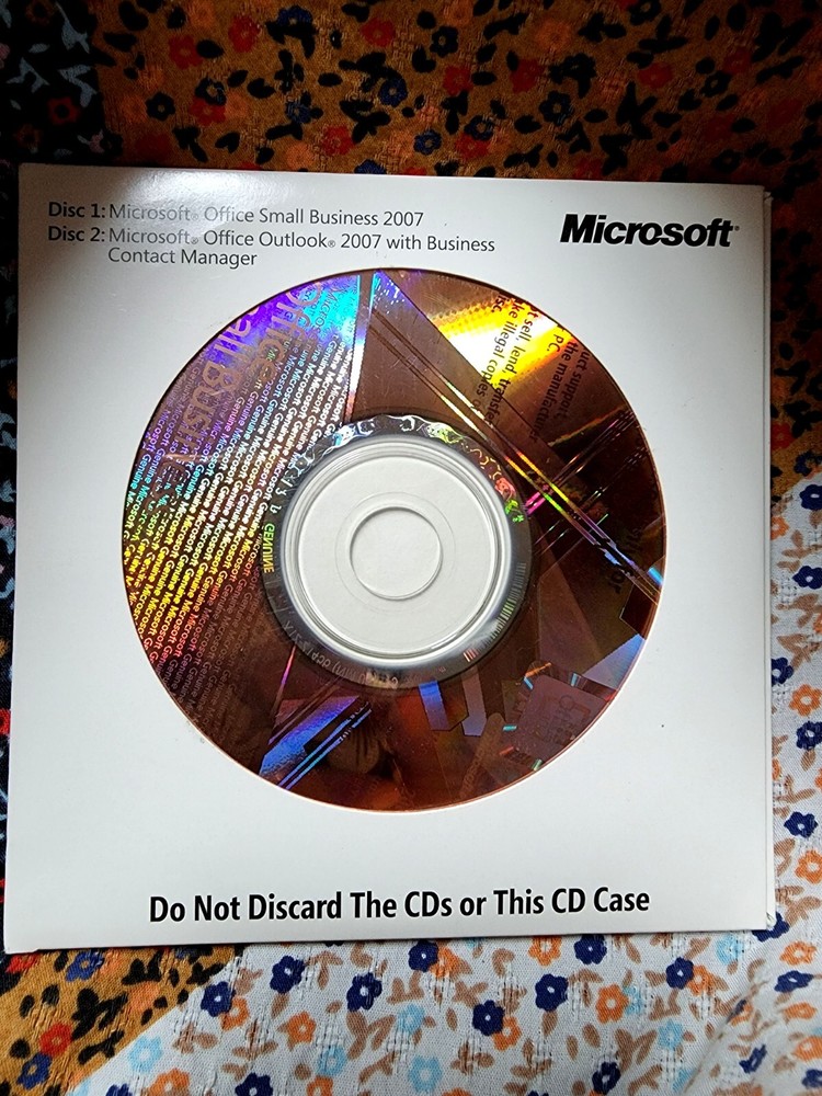 Microsoft Office Small Business 2007 Outlook 2007 with BCM