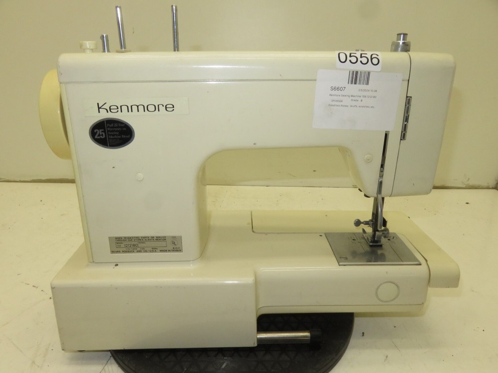 Kenmore 158 Sewing Machine 158.1212180 Zig Zag - Untested As-is