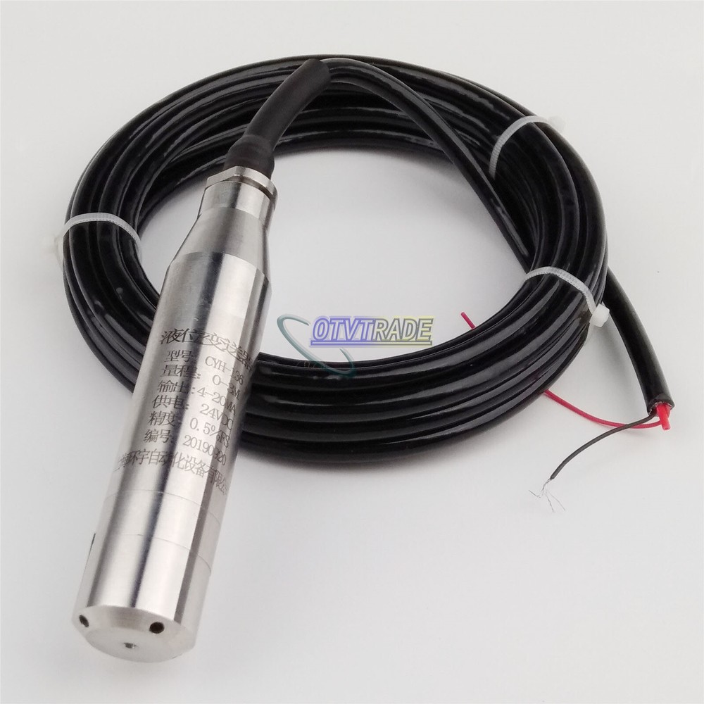 1PCSNEW4-20MA 0.5m RangeWaterLevel Transmitter Liquid Level Transducer Sensor#