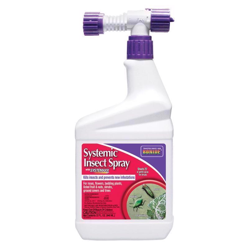 Bonide 939 Concentrated Systemic Insect Control, 32 oz Can Opaque/Tan