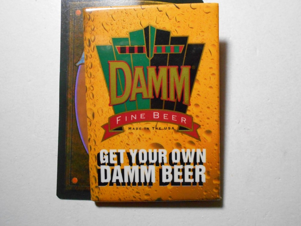 2-1/4"Damn Fine Beer cello pinback button