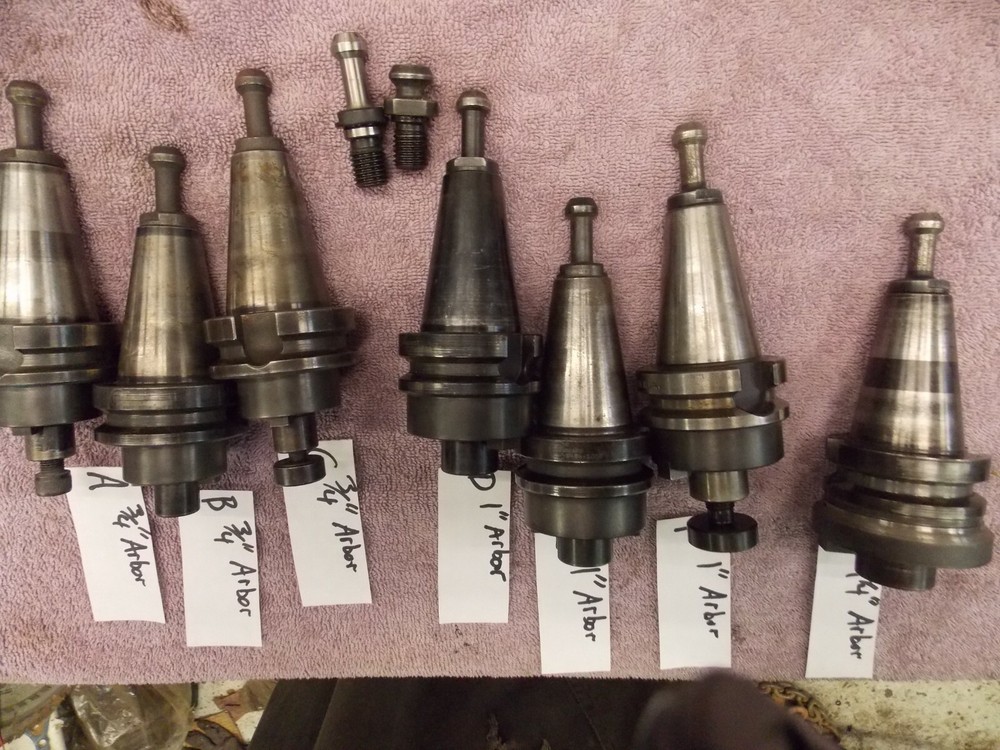 Command BT40 Shell Face Mill Tool Holder Stud 3/4" 1" or 1-1/4" Arbor Size Cat40