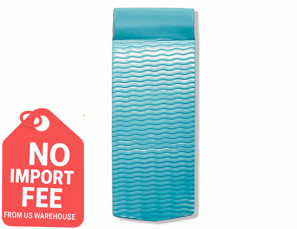 Frontgɑte Resort Collection 2" Pool Float Icy Blue Closed-Cell Foam Pillow