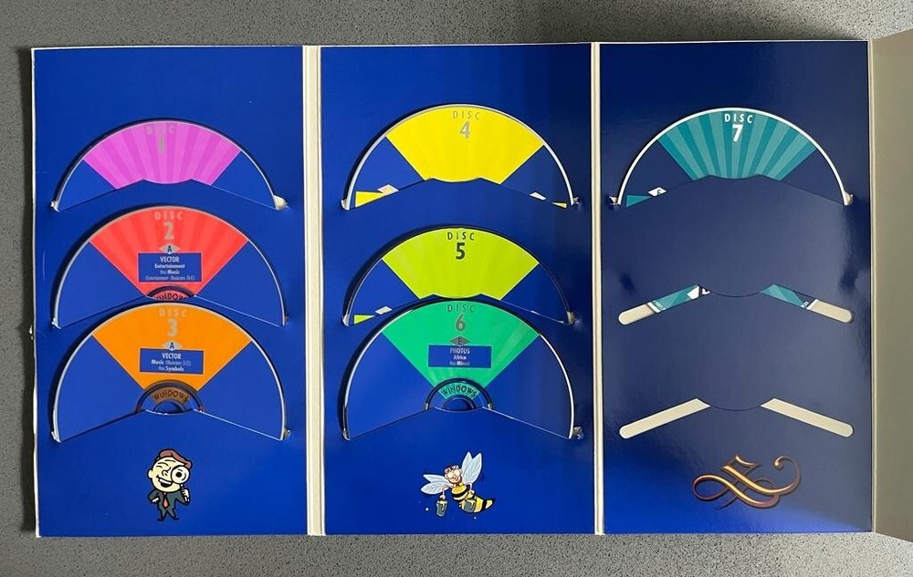 Art Explosion Clip Art Image Pack CD-ROM Portfolio 7 Discs Nova Development