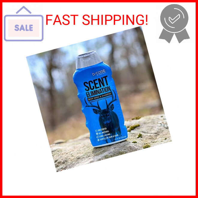 Code Blue Scent Elimination Body Wash & Shampoo, 12 fl oz