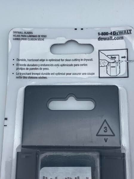 DEWALT Drywall Blade (50-Pack)