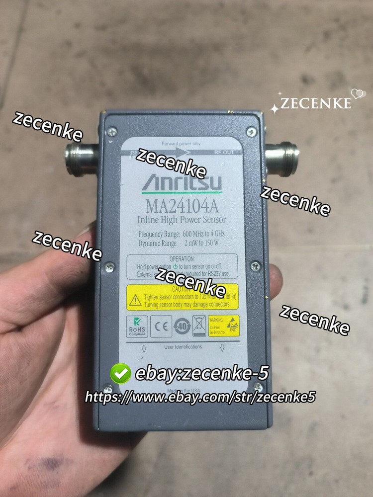 1PCS Anritsu MA24104A RF power meter /*im