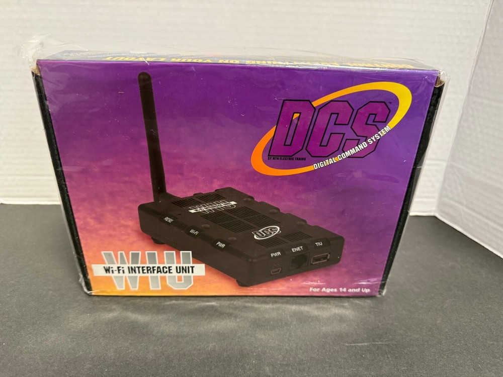 MTH WIU Wi-Fi Interface Unit DCS Command 50-1034 O Gauge Train NEW