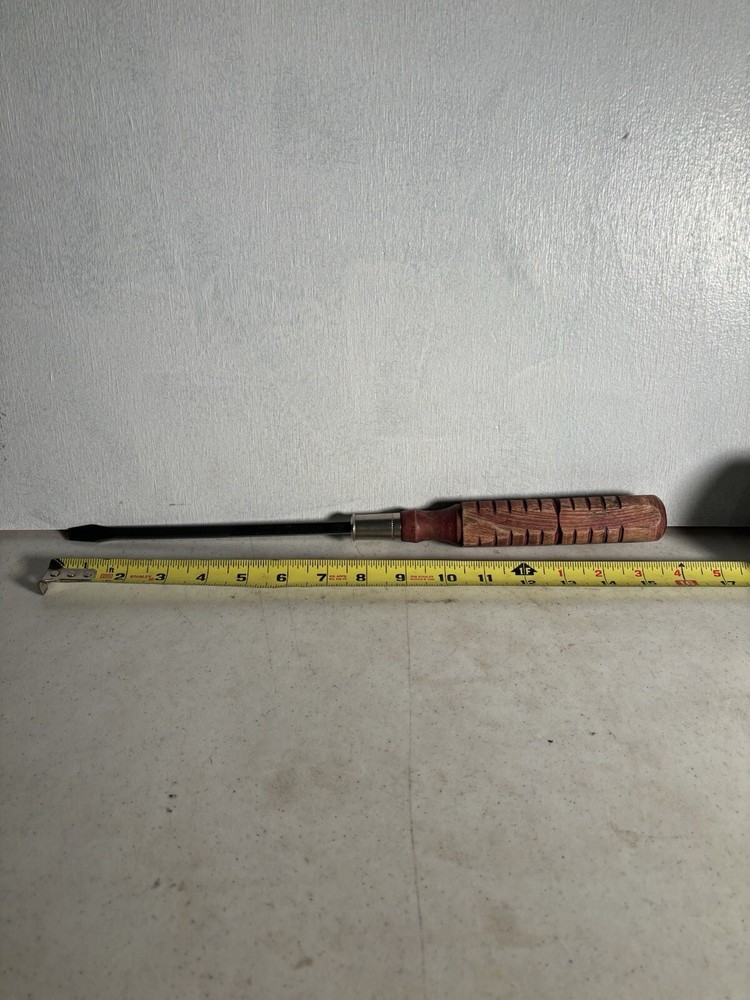 16” Wood Handle Flathead Screwdriver 5/16”