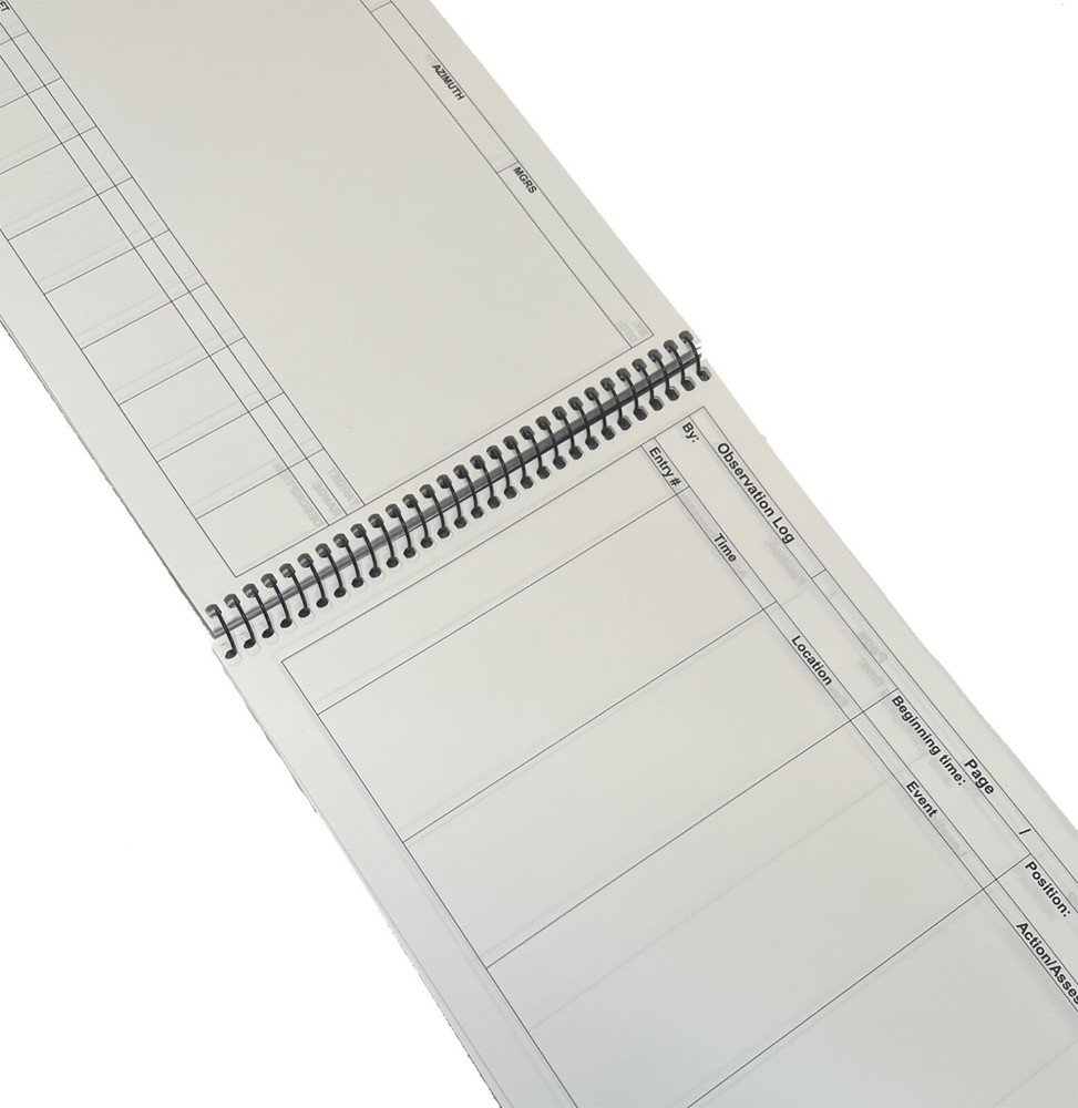 Modestone Snipers Logbook / Data Book Waterproof Notepad - Sniper Sharp Shooter