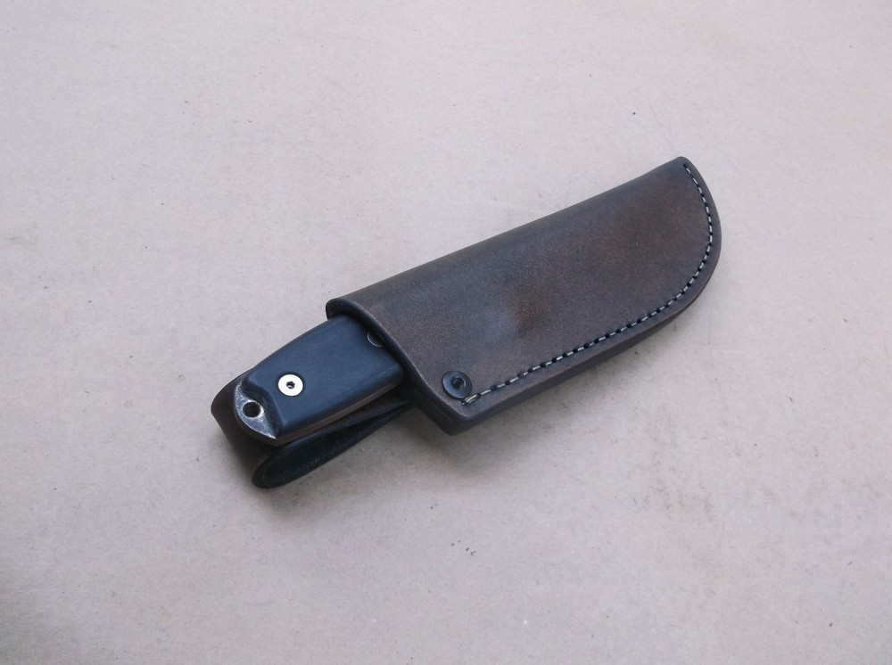ESEE 4 BECKER BK16 CUSTOM LEATHER SHEATH (SHEATH ONLY) READ DESCRIPTION!!!