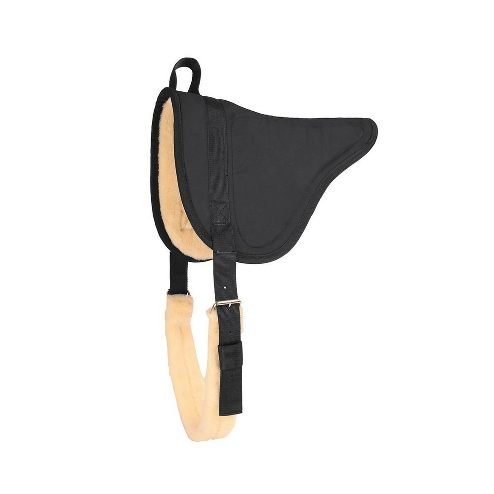 Mustang Microsuede Bare Back Pad Black