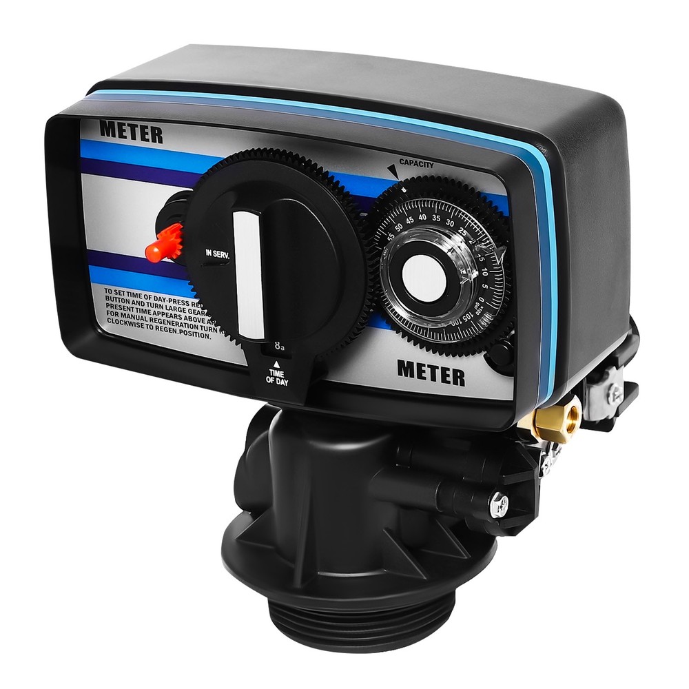 Automatic Water Softener Control Valve 5600SM Flow Timer Control Valve Resin...