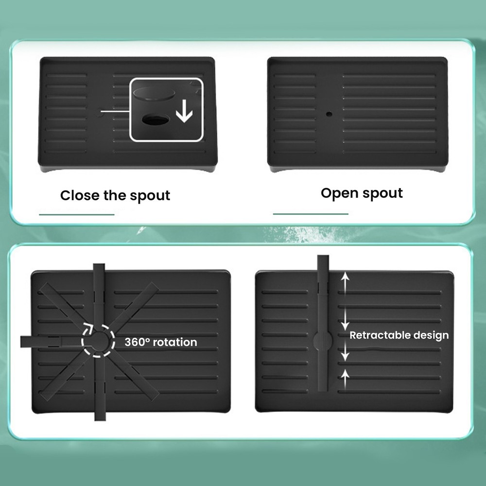 2 Level Dish Drainer with Binder Tray