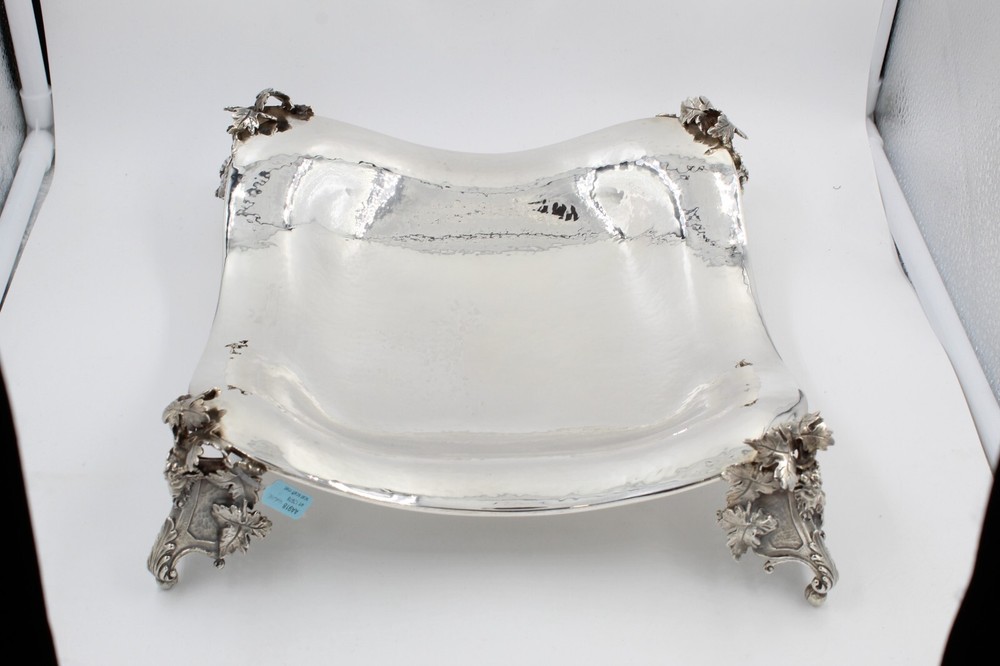 silver centerpiece